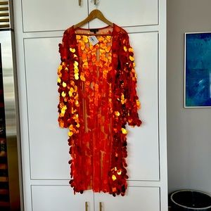 Hollywood glam duster NWT